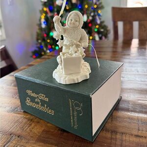 Snowbabies Stringing Fallen Stars